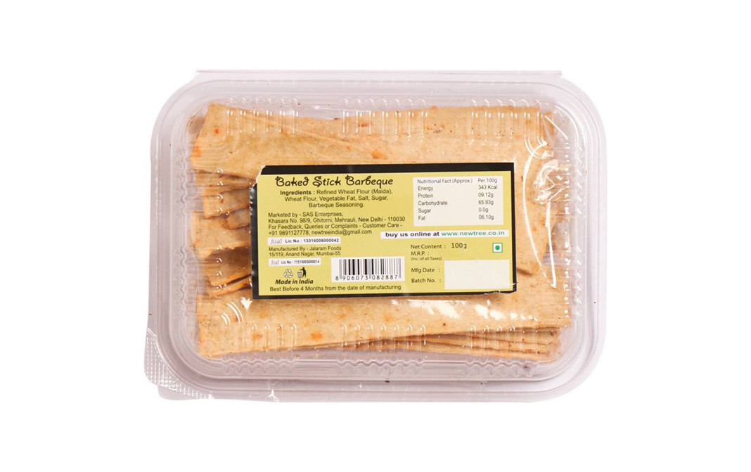 New Tree Baked Stick Barbeque    Box  100 grams